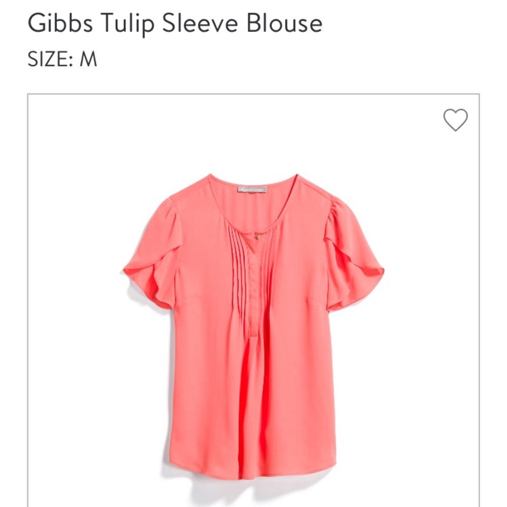 Daniel Rainn Gibbs Tulip Sleeve Blouse